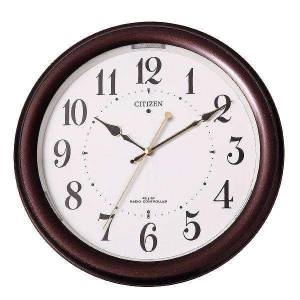 citizen　シチズン　ストローク　モダン風　柱掛け時計　レトロ　未使用 掛け時計 電波時計 シチズン CITIZEN 夜間自動点灯機能付き – ハウジー