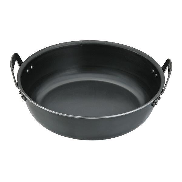 揚げ鍋 36cm ガス火専用 鉄製 天ぷら鍋 業務用 中尾アルミ 日本製