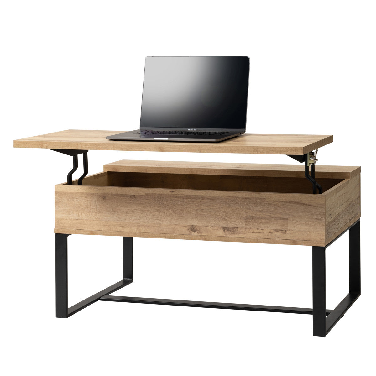 センターテーブル 幅90cm 2WAY 高さ調節 木目調 – ハウジー