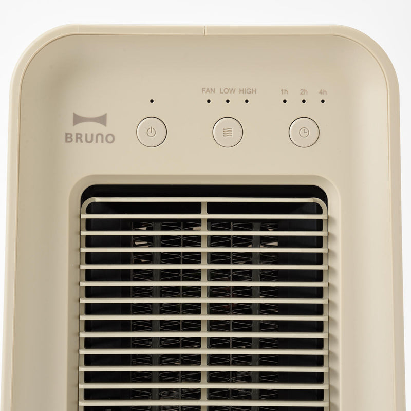 BRUNOファンヒーター2アングルセラミック暖房器具コンパクト
