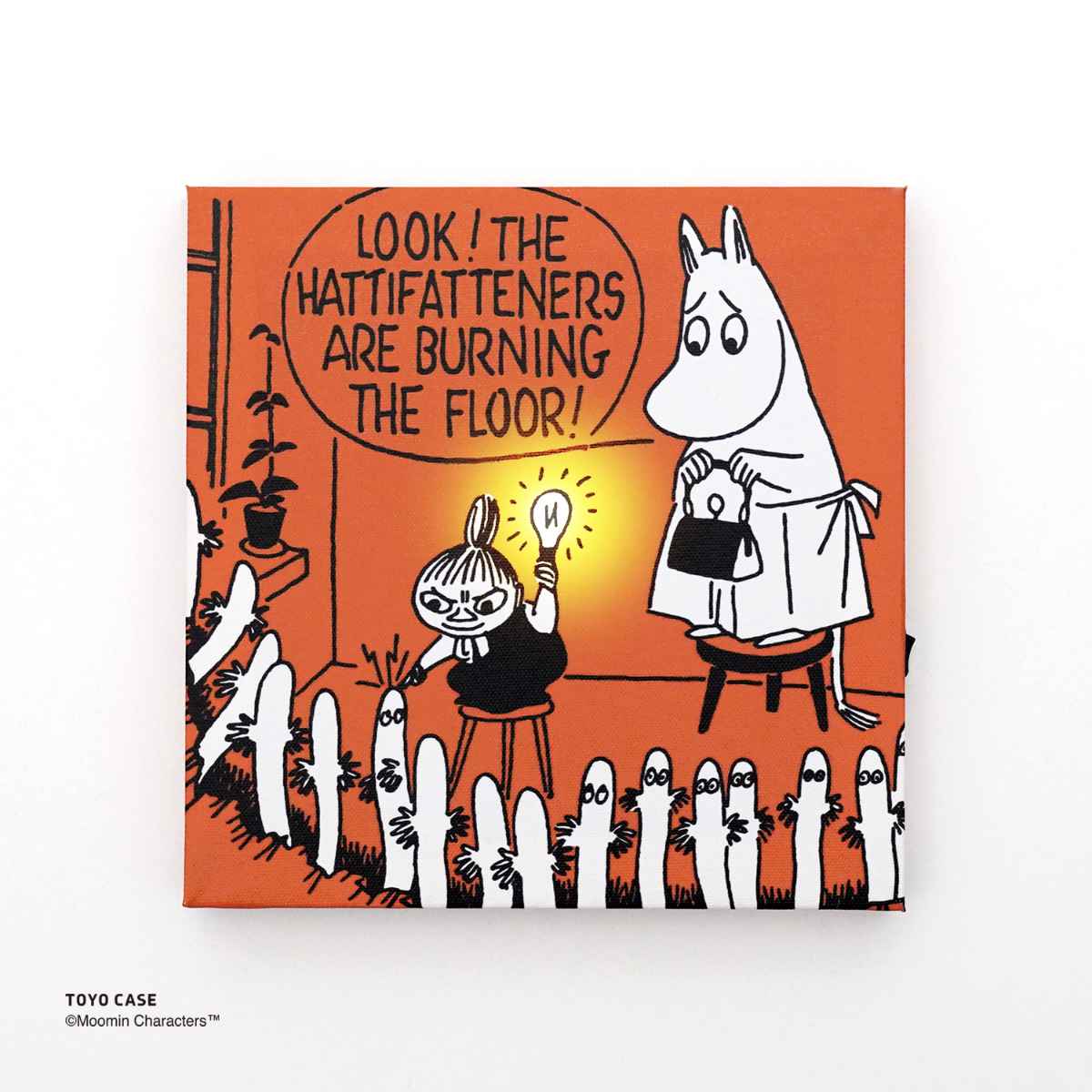 LEDキャンバスアート ムーミンシリーズ 20×20cm 音感センサー – ハウジー