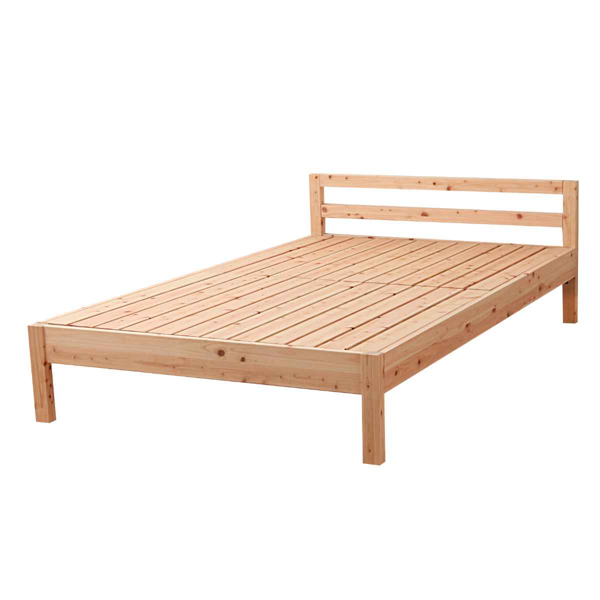 イケア NEIDEN 木製セミダブルベッドフレーム+すのこ 2025年最新】IKEA