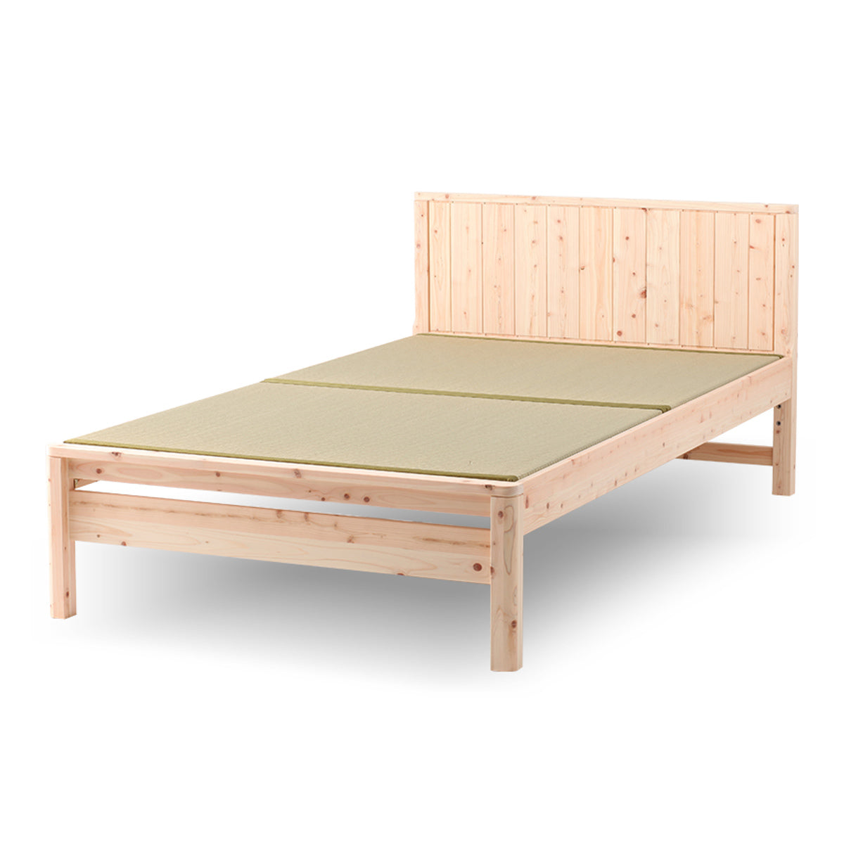 畳ベッド セミダブル 国産ひのき 簡単組立 天然木 日本製