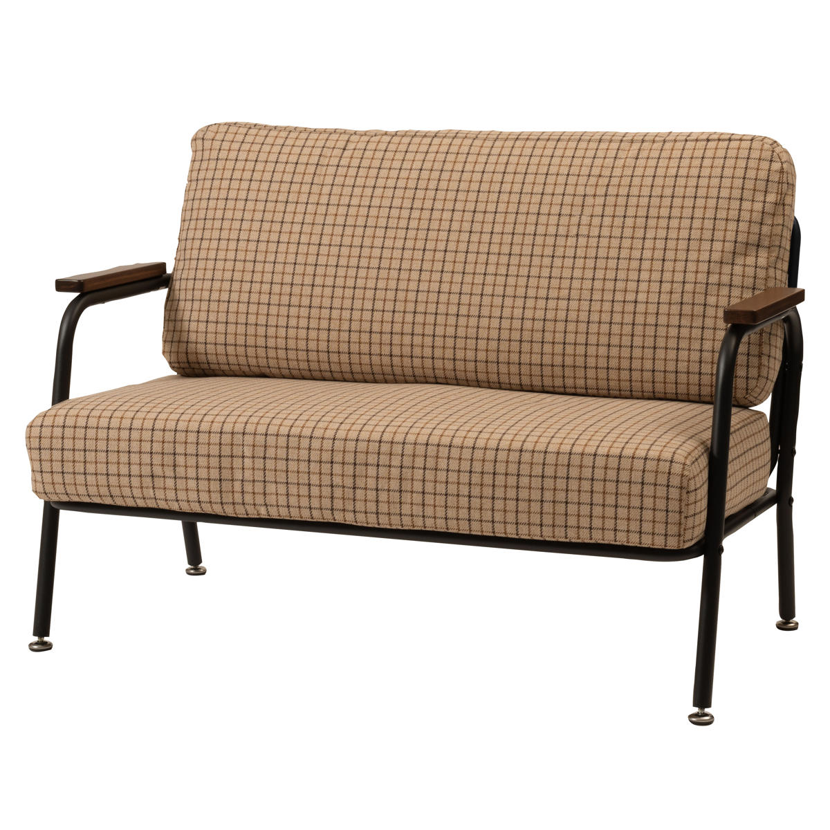 ソファ 2人掛け 幅110cm チェック柄 – ハウジー