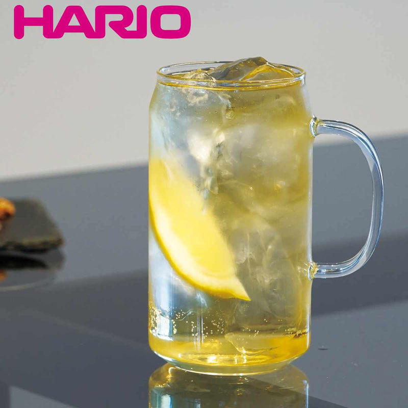ハリオグラス450mlカン型耐熱ガラス