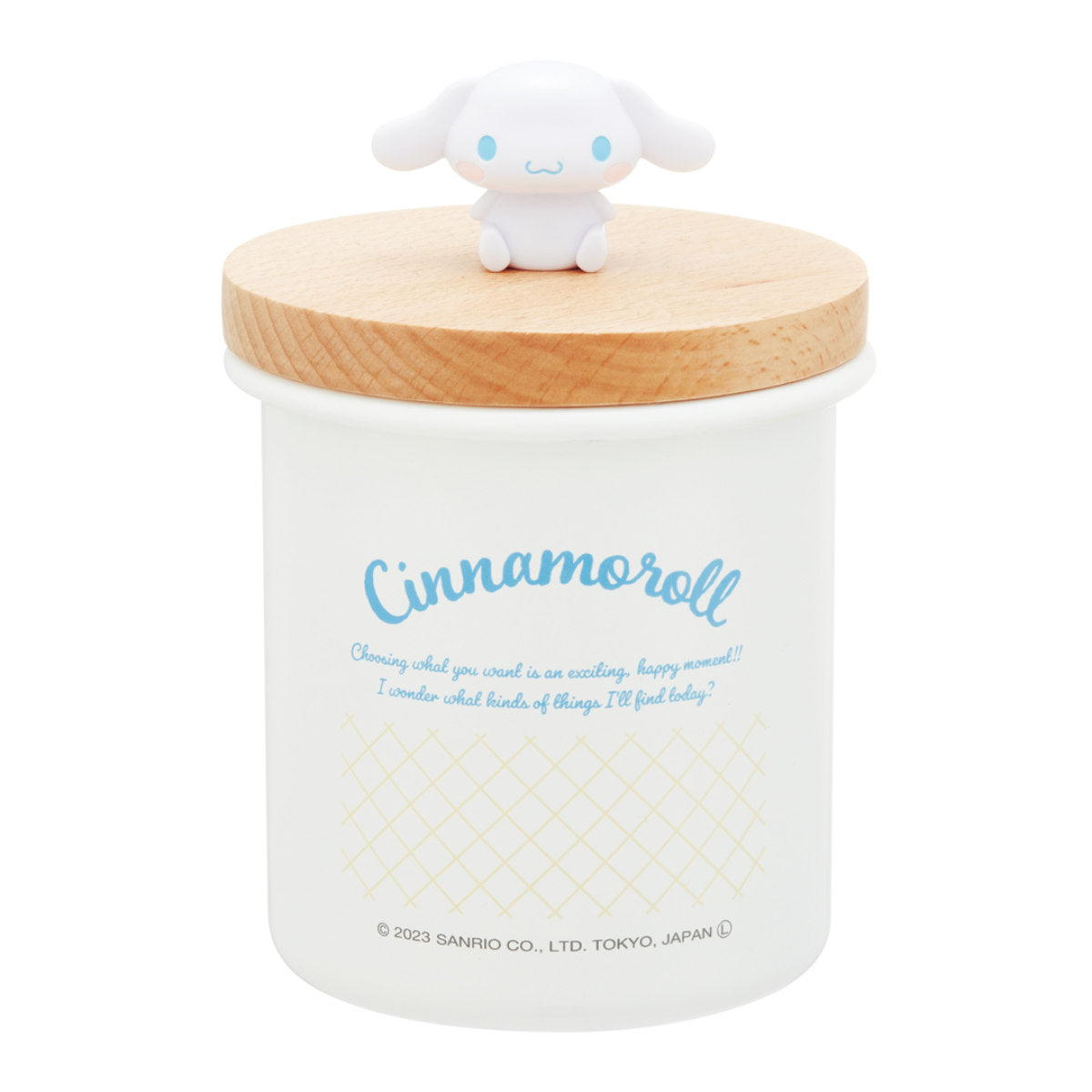 保存容器 750ml マスコット付キャニスター シナモロール – ハウジー
