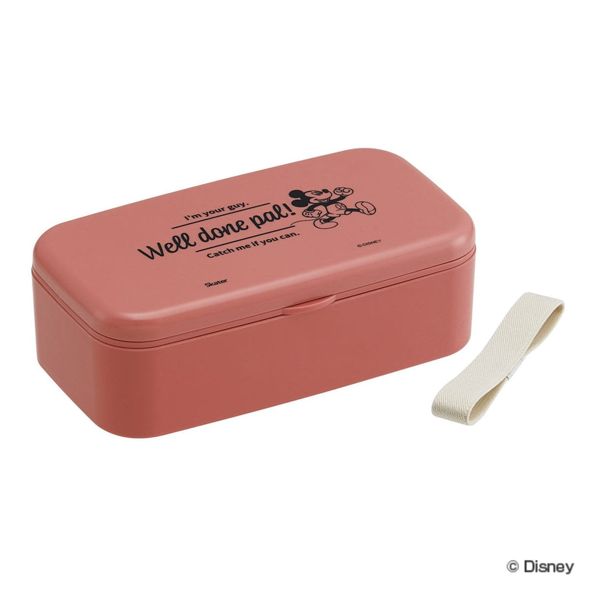 弁当箱 1段 600ml 箸付ランチボックス ミッキーマウス – ハウジー