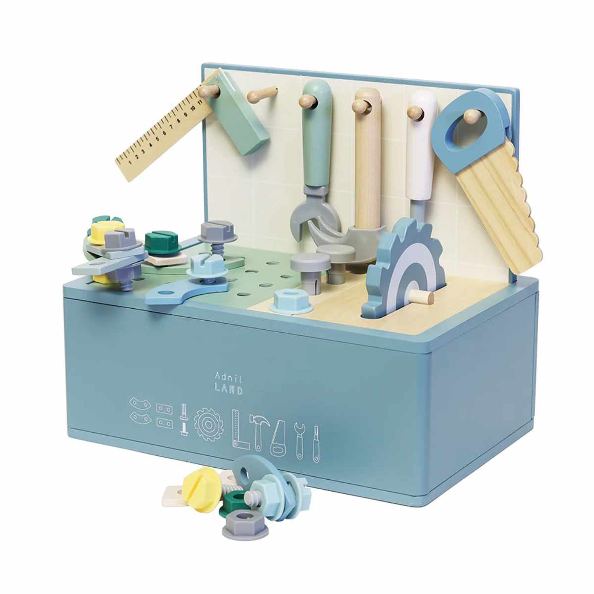 おもちゃ おうちごっこ ままごと 工具セット 体験玩具 CRAFT TOOL BOX