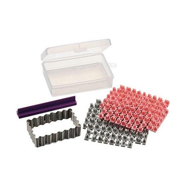 クッキー型 抜き型 ミニミニクッキースタンプ ひらがな ステンレス製