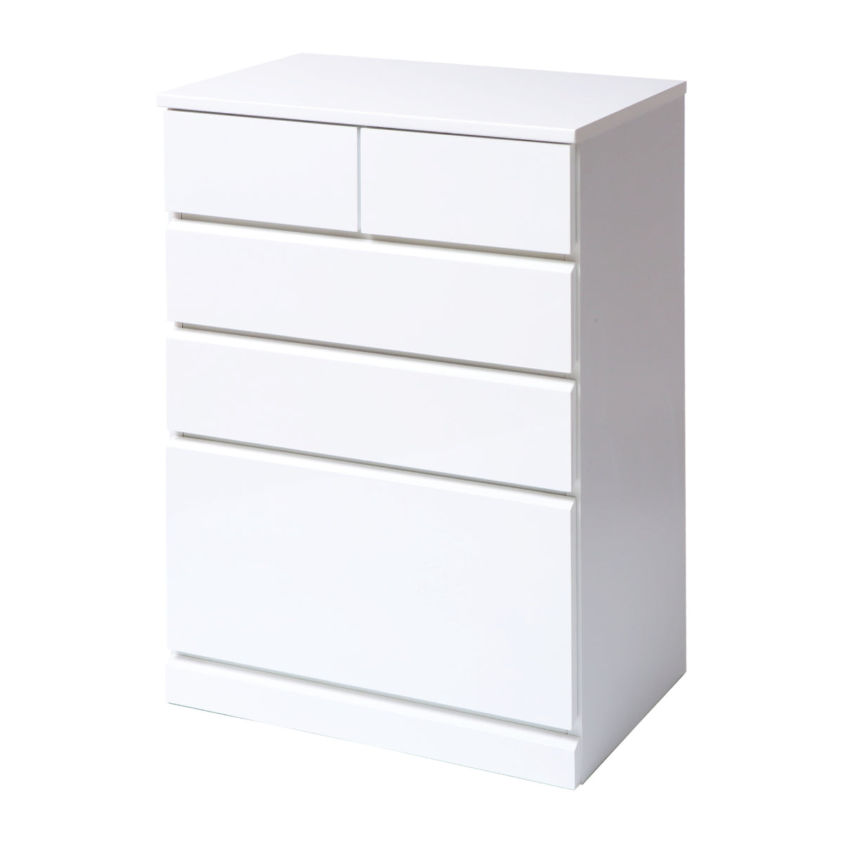 ハイチェスト 幅60cm 引出し5杯 鏡面仕上げ 完成品 – ハウジー