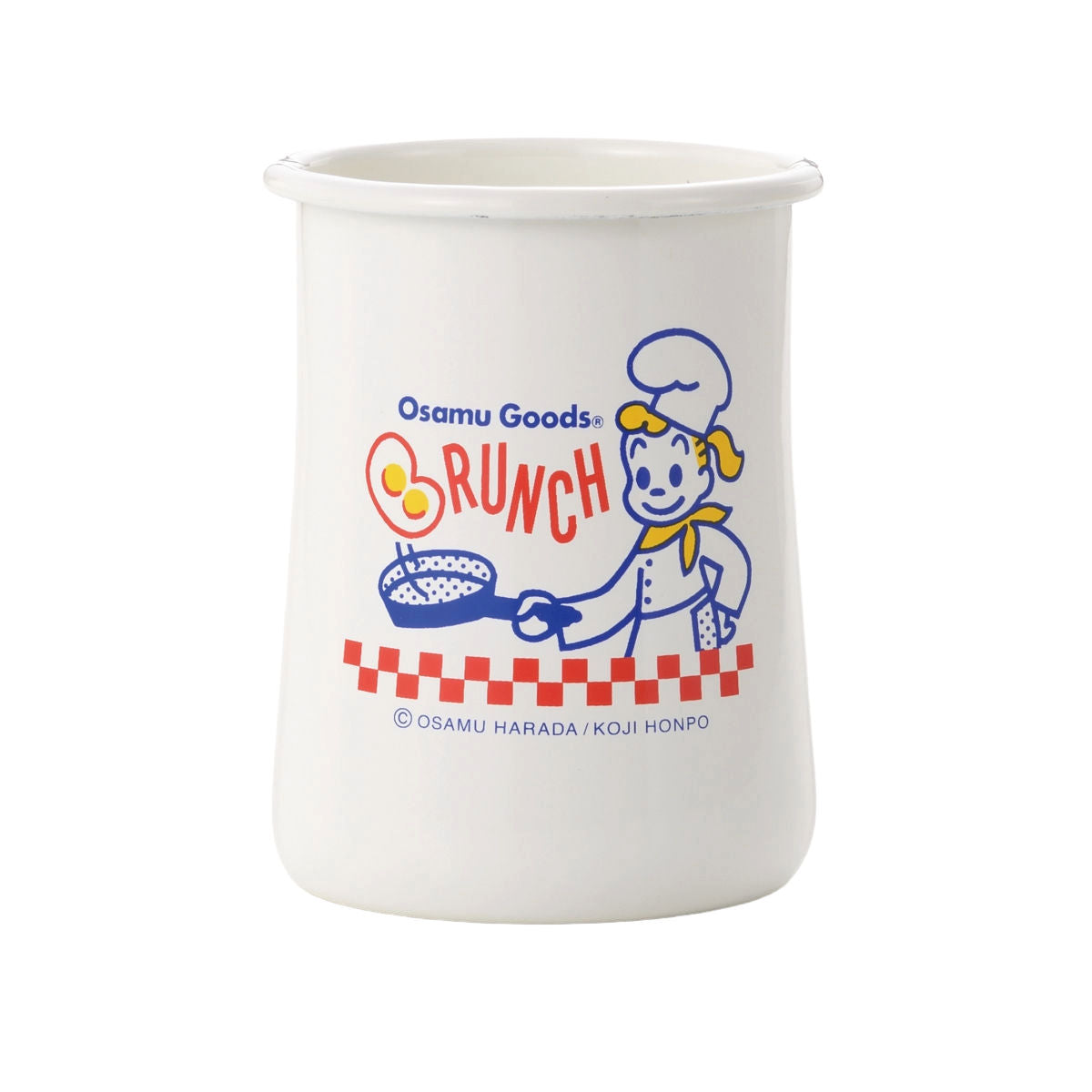 カトラリー入れ OSAMU GOODS ブランチ ホーロー カトラリースタンド