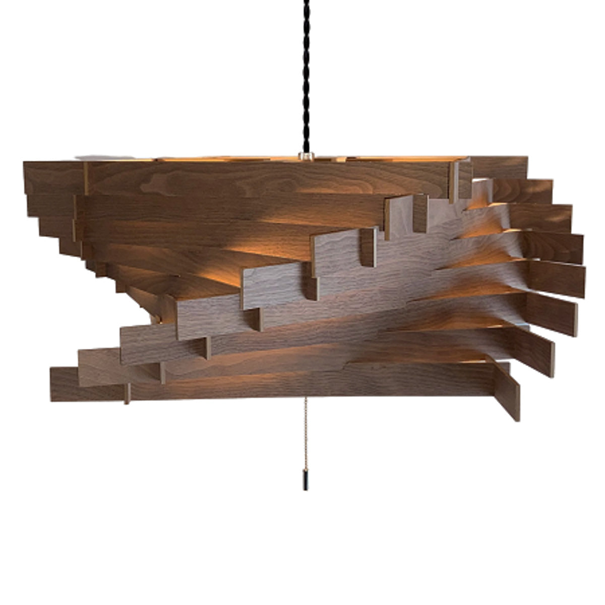 ペンダントライト 3灯 トルネード L 木製 日本製 – ハウジー