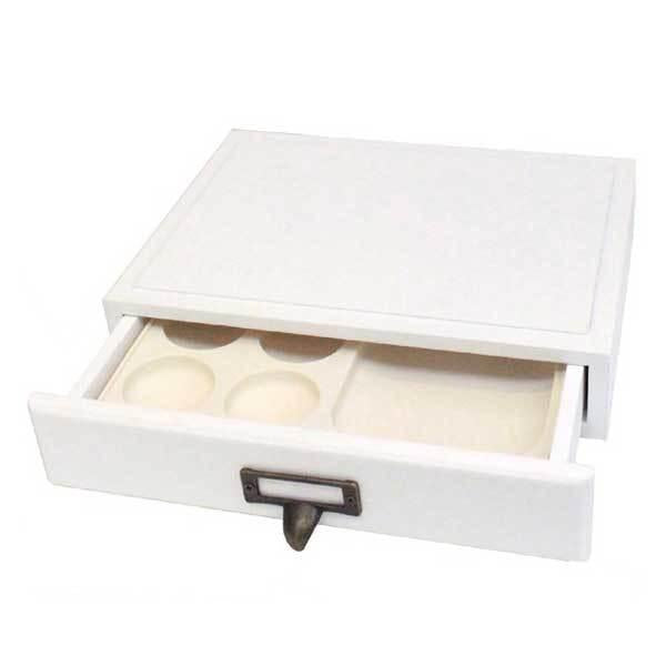 アクセサリーケース 幅26×奥行21×高さ6cm ジュエリーボックス