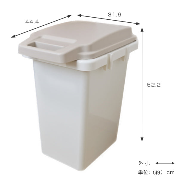 ゴミ箱33Lワンハンドパッキンペール