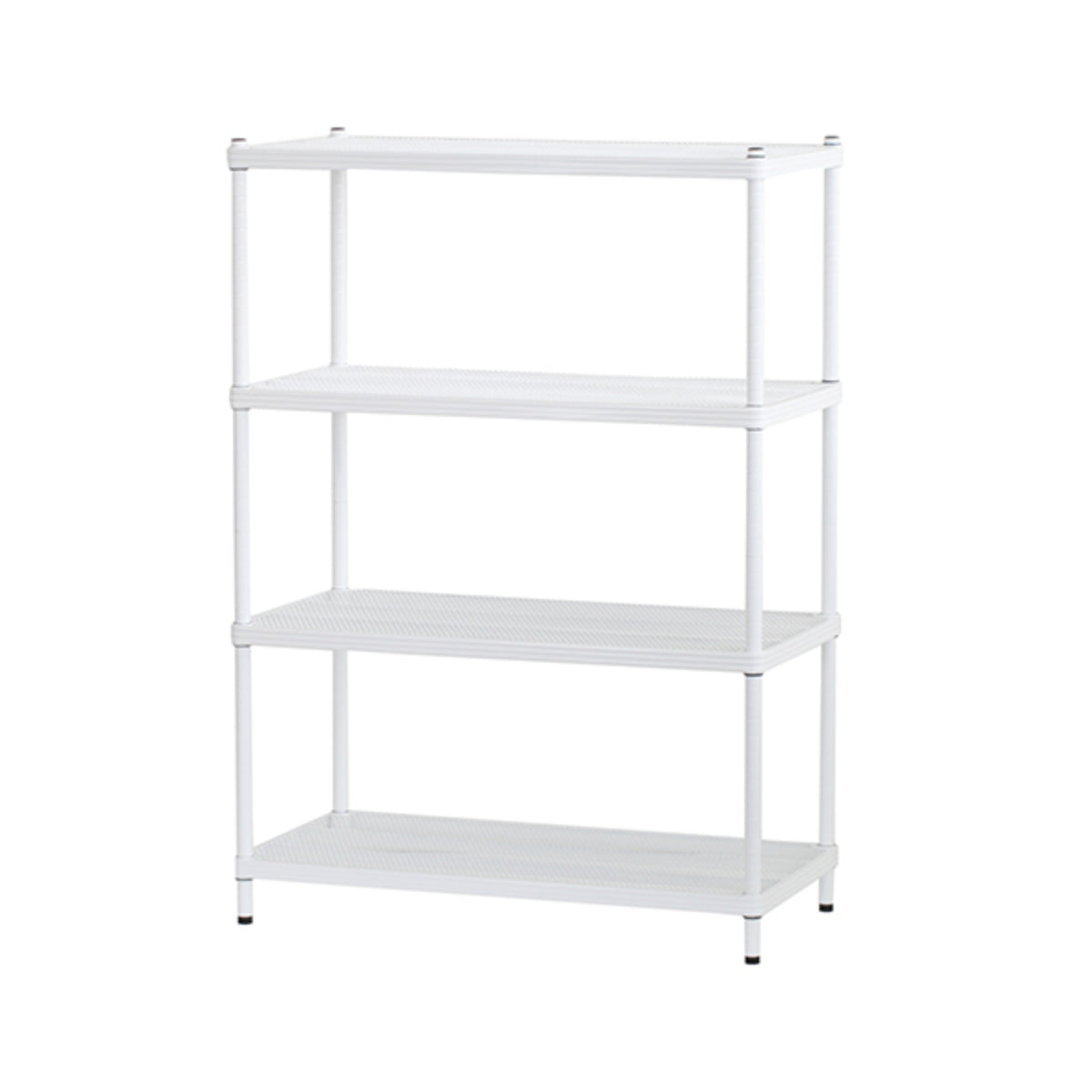 在庫限り・入荷無し】スチールラック 4段 メタルメッシュラック ロー