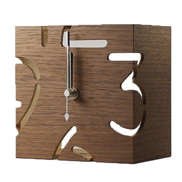 置き時計 ヤマト工芸 yamato PUZZLE STAND ウォールナット – ハウジー