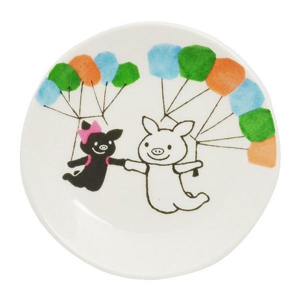 プレート 8cm LuckyPig giggle ラッキーピッグ ギグル 皿 食器 洋食器