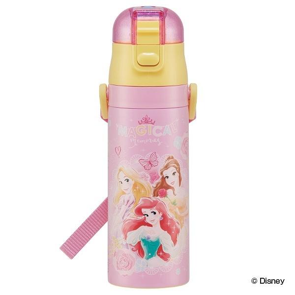 水筒 ステンレス 直飲み 軽量 ダイレクトボトル ディズニー プリンセス