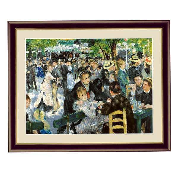 絵画 『ムーラン・ド・ラ・ギャレット』 42×52cm ピエール 