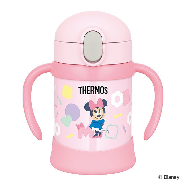 子供用水筒 サーモス thermos 真空断熱ベビーストローマグ ミニー