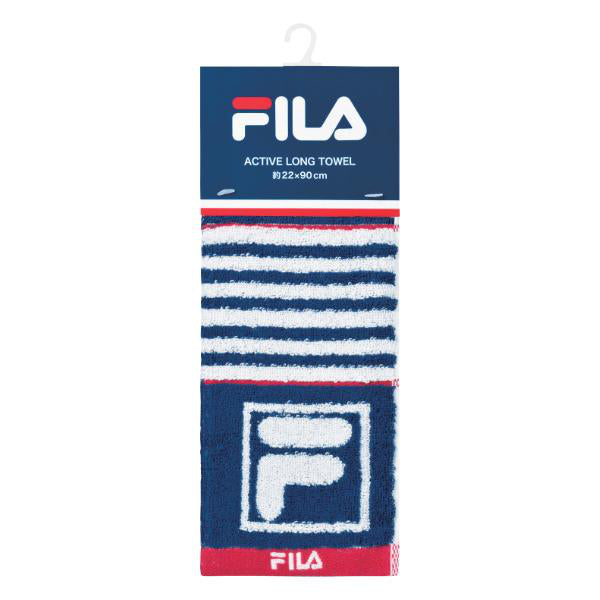 FILA フィラ アクティブロングタオル 20×90cm シェリ フェイスタオル