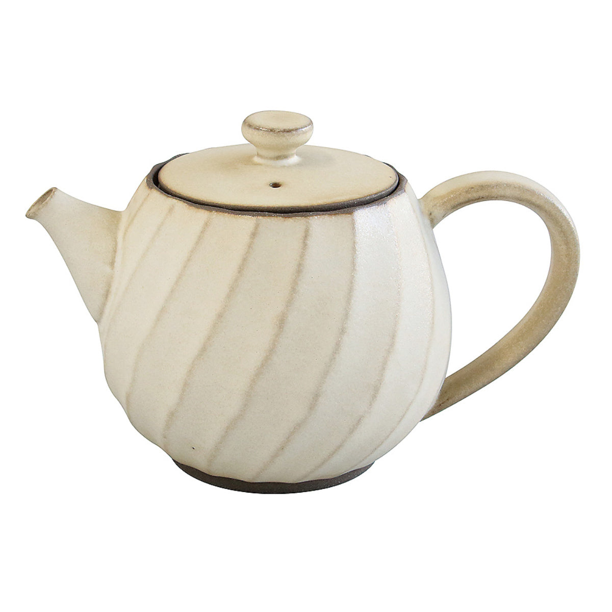 ティーポット 600ml 茶こし付き ねじり 藍花 陶器 波佐見焼 – ハウジー