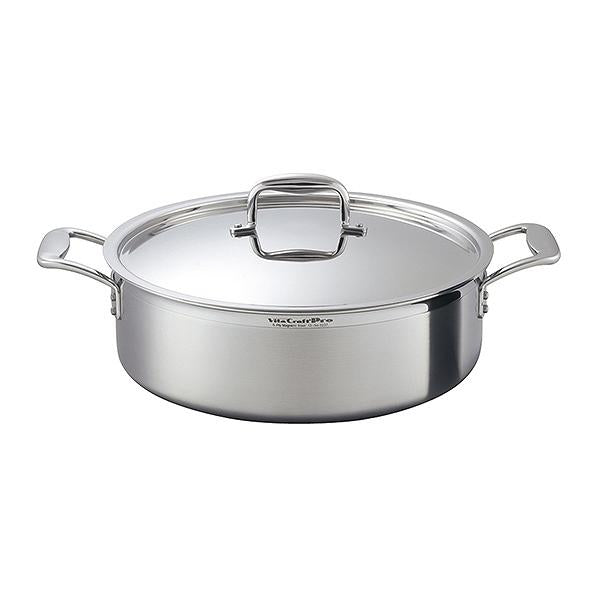Vita Craft ビタクラフト 外輪鍋 両手鍋 36cm プロ 12L No.0237 IH対応