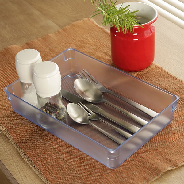 カトラリートレーLサイズ組合わせできるシステムケース２プラスチック製