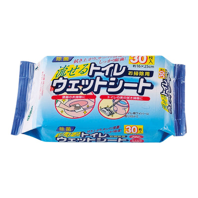 トイレクリーナーシート トイレ用ウェットシート 30枚入り 除菌