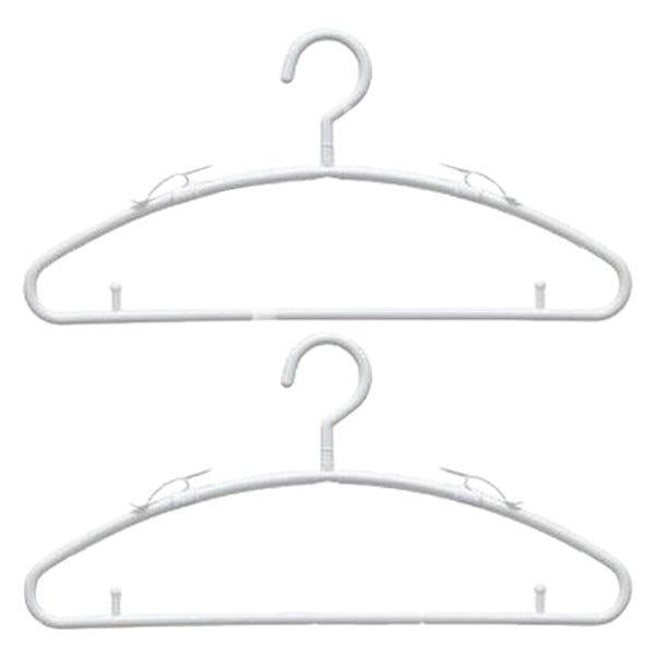 洗濯ハンガーカットソーハンガー2本組ホワイト