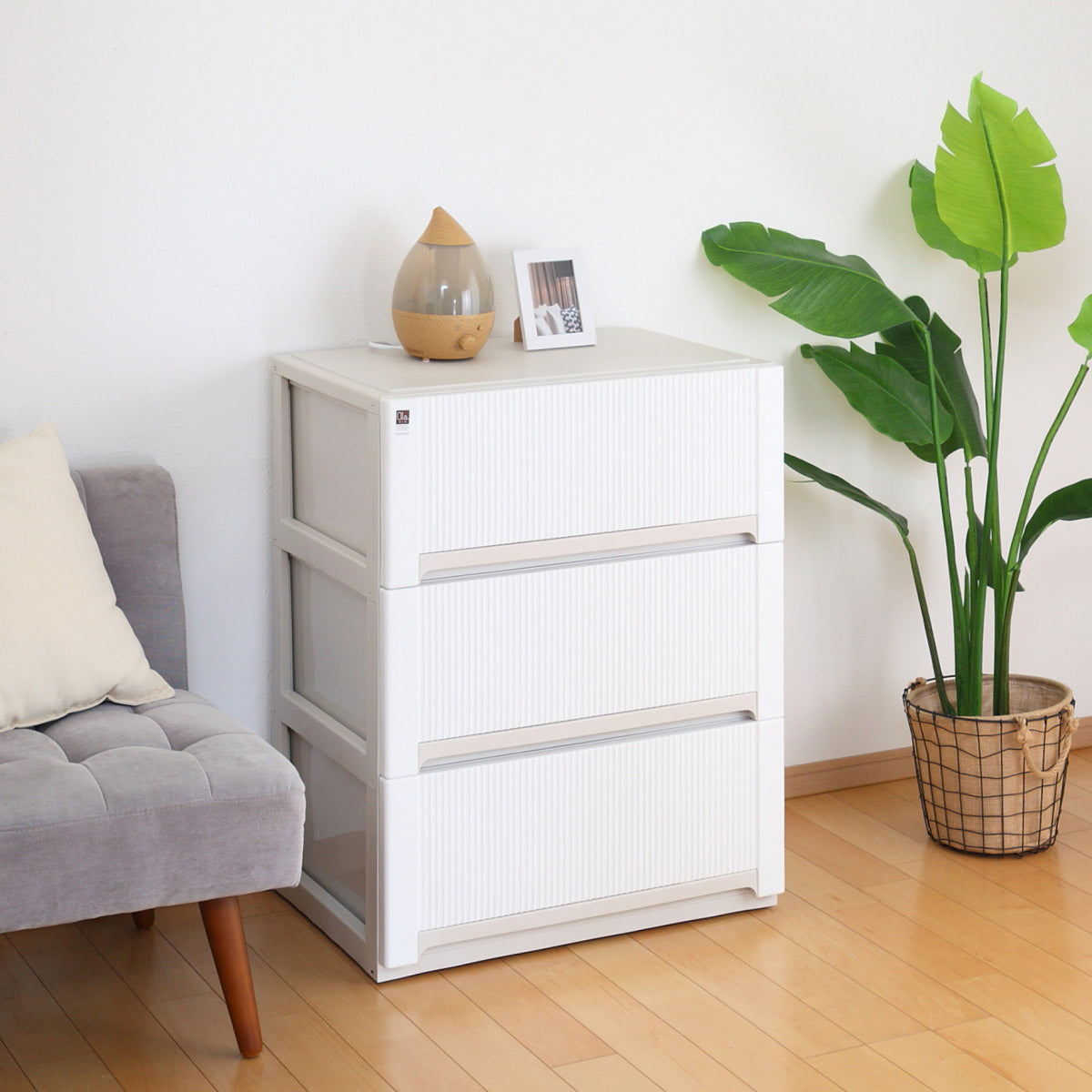 チェスト オーラ ワイド 深型 3段 収納 – ハウジー