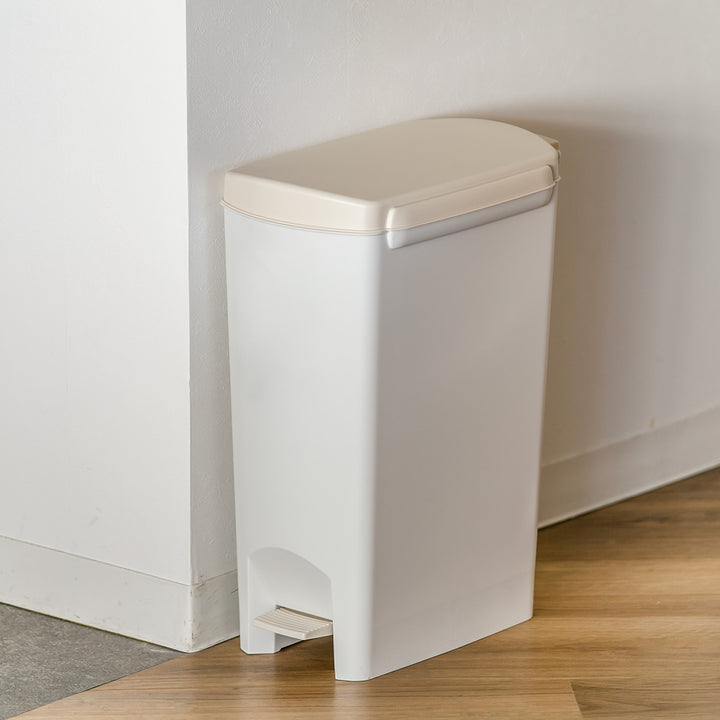 ゴミ箱15Lふた付きセパ抗菌超スリムペダルペール