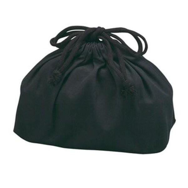 お弁当袋ランチ巾着巾着袋細長メンズ用ブラック無地日本製