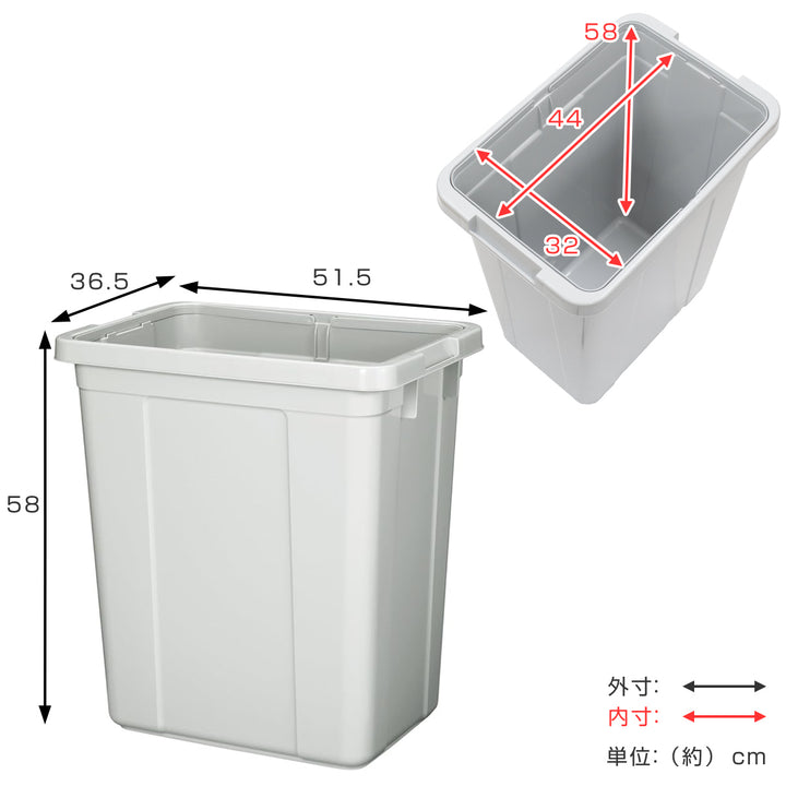 ゴミ箱75Lエコペール本体のみ