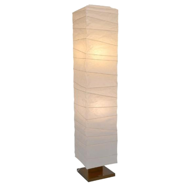 フロアライト2灯arrow和紙柱型揉み紙日本製彩光デザイン