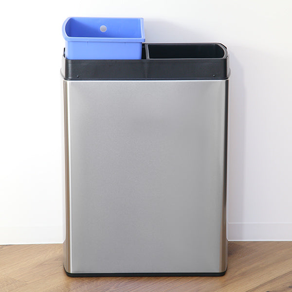simplehuman ゴミ箱 48L 正規品 レクタンギュラー タッチバーカン