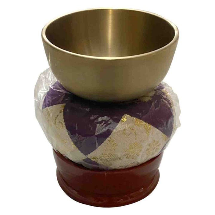 おりんりん棒台座セット広丸リンセット3寸仏具日本製※色は選べません