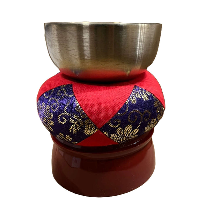 おりんりん棒台座セット広丸リンセット3寸仏具日本製※色は選べません