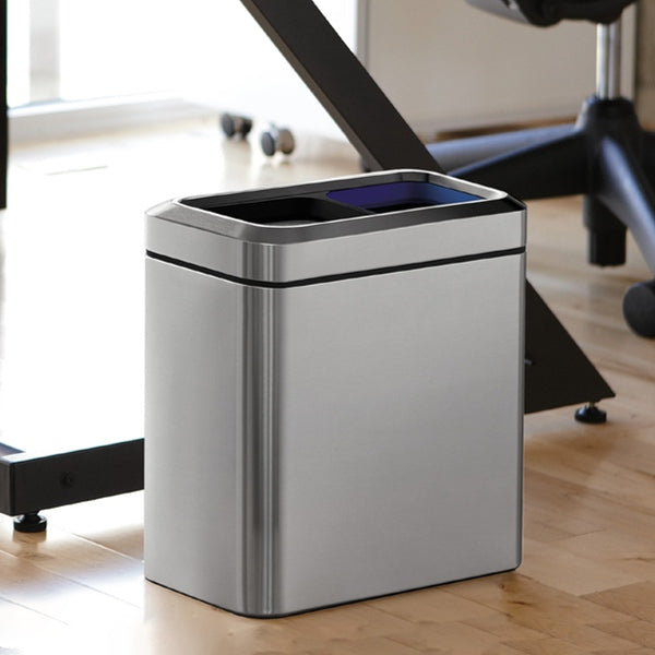 【未使用】simplehuman ステンレススチール ごみ箱 20L ゴミ箱 20L 正規品 シンプルヒューマン Simplehuman 分別スリム