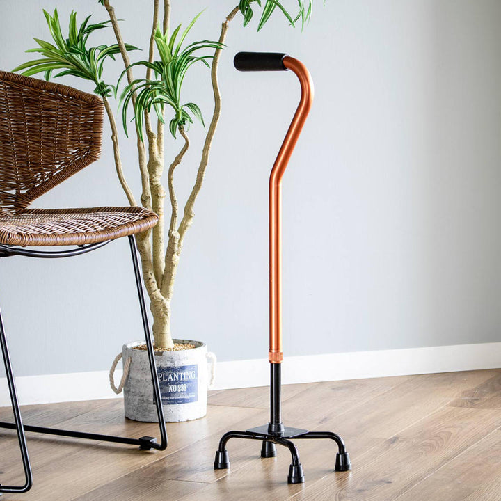 杖4点杖アルミ製軽量ステッキ多点杖自立式