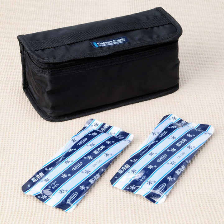 お弁当袋クールランチバッグ2段用メンズ