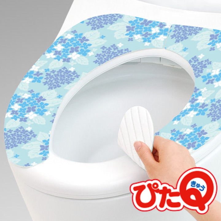 便座カバー吸着べんざシートぴたQアジサイ