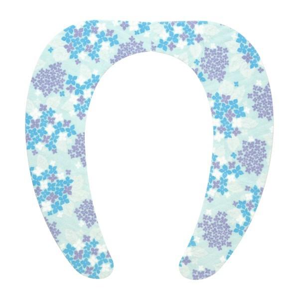 便座カバー吸着べんざシートぴたQアジサイ