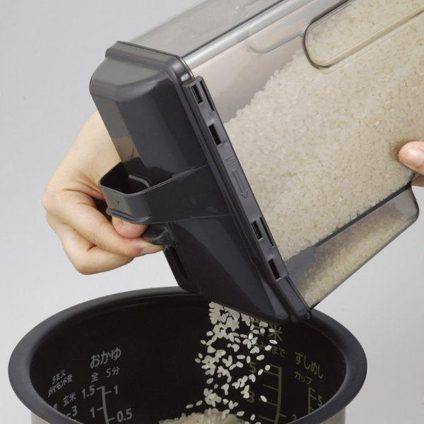 米びつ1合計量2kg用無洗米対応冷蔵庫米スターの米ポット