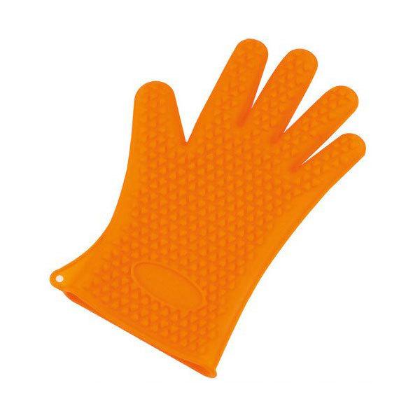 キッチングローブNew5本指クッキンググローブオレンジシリコン製