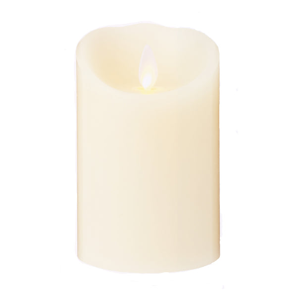 キャンドル直径7.8×12.3cmルミナラピラーLED