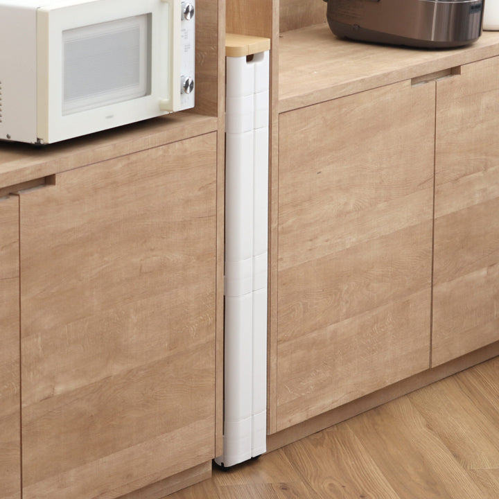 キッチンワゴンスマートワゴンFitW45幅12.5cm奥行45cm4段