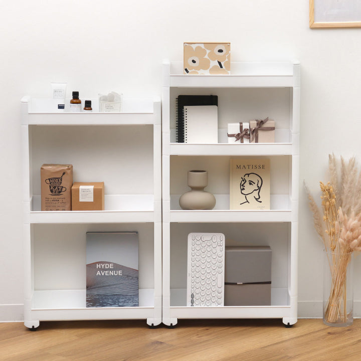 キッチンワゴンスマートワゴンFitW125幅12.5cm奥行45cm4段