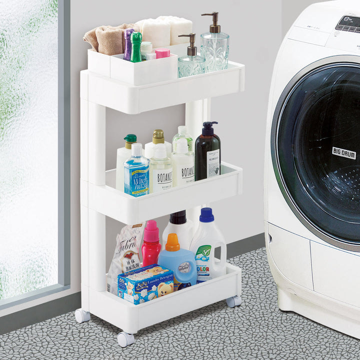 キッチンワゴンスマートワゴンFitW2503段壁面収納