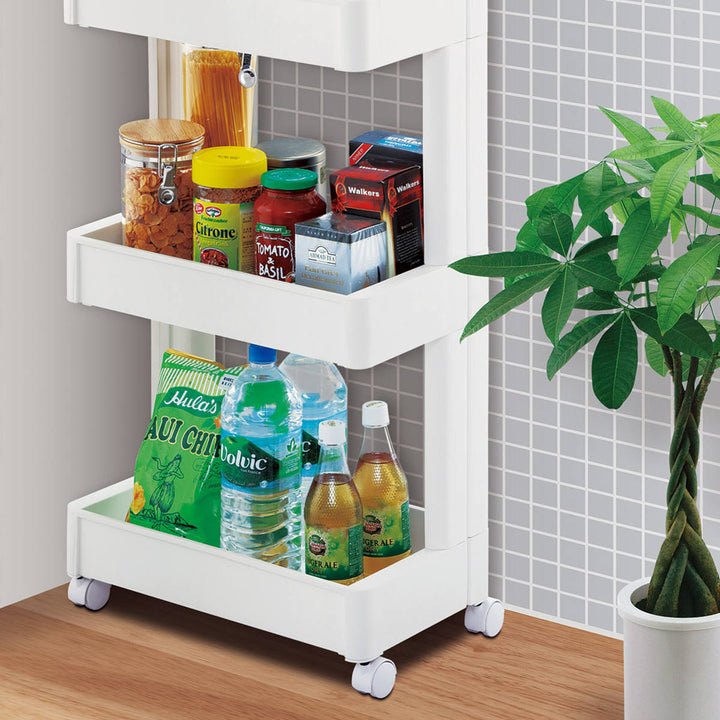 キッチンワゴンスマートワゴンFitW2503段壁面収納